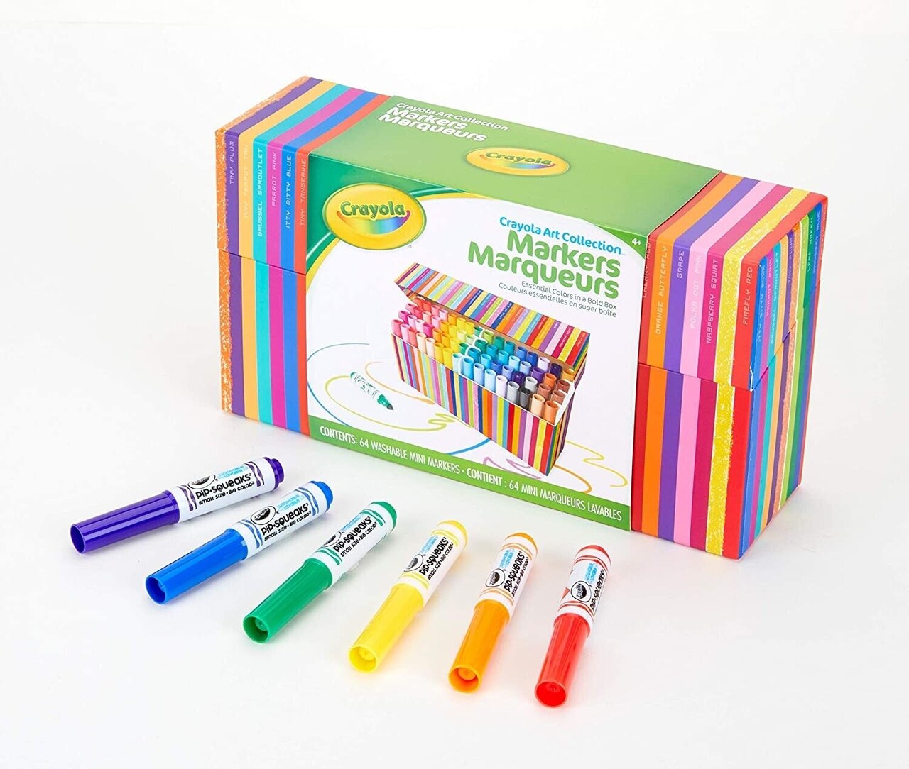 Crayola Washable Mini Marker for Kids 64 pcs